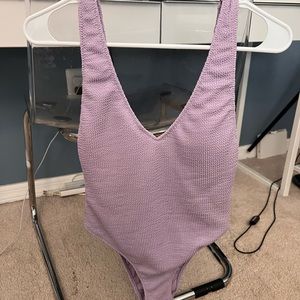Purple Zara bodysuit